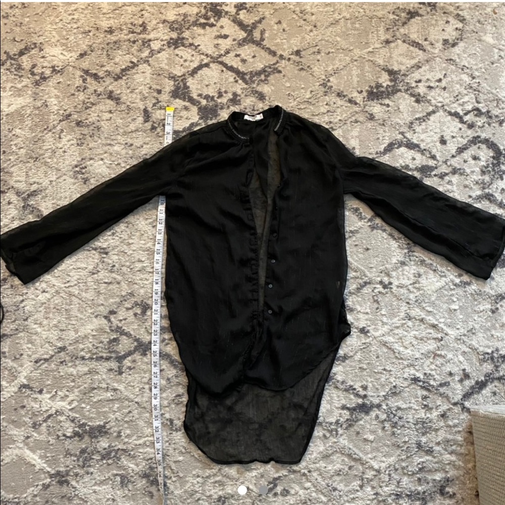 Black and silver tunic